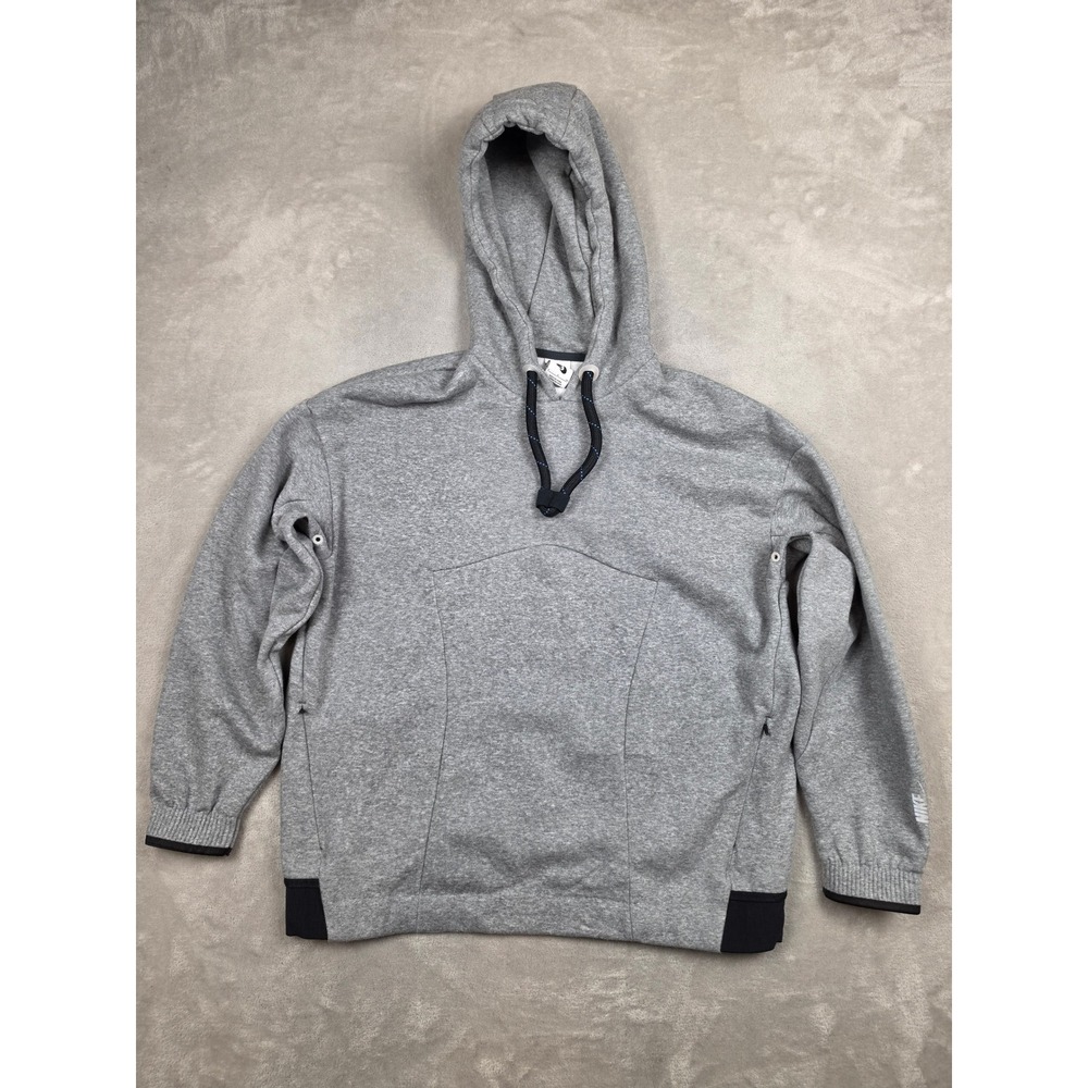 Nike NikeLab NRG NWCC Hoodie Womens S GrayFleece Sportswear Sweatshirt AH7228